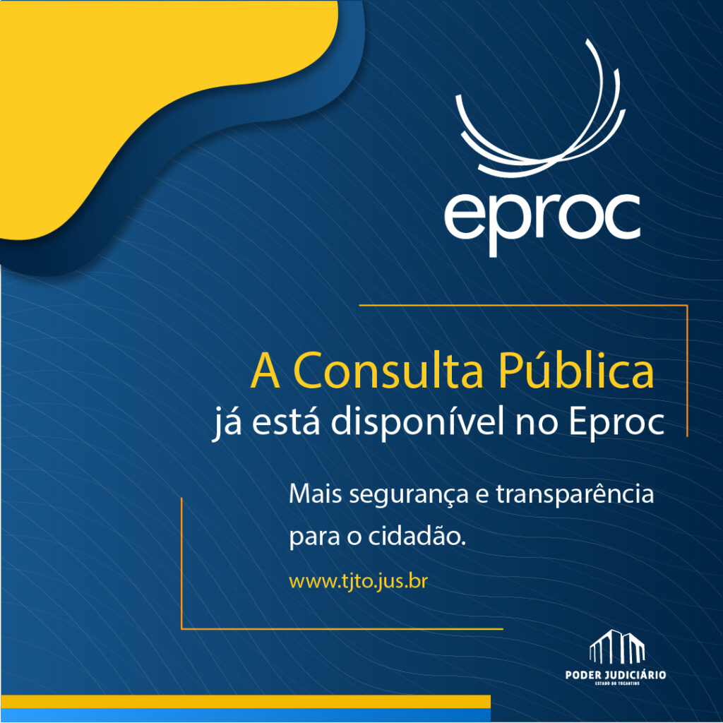 TJ-TO informa que consulta ao eproc foi restabelecida