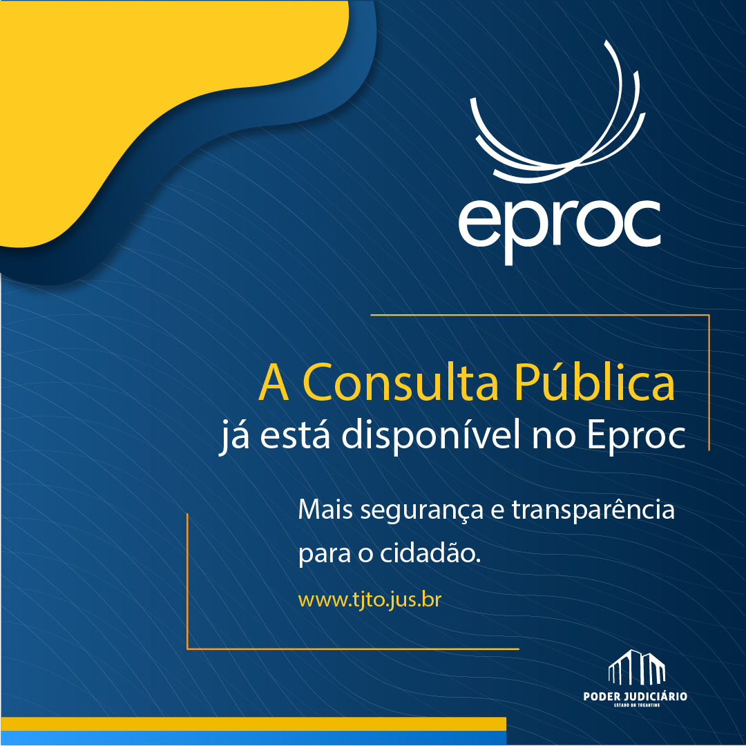 TJ-TO informa que consulta ao eproc foi restabelecida